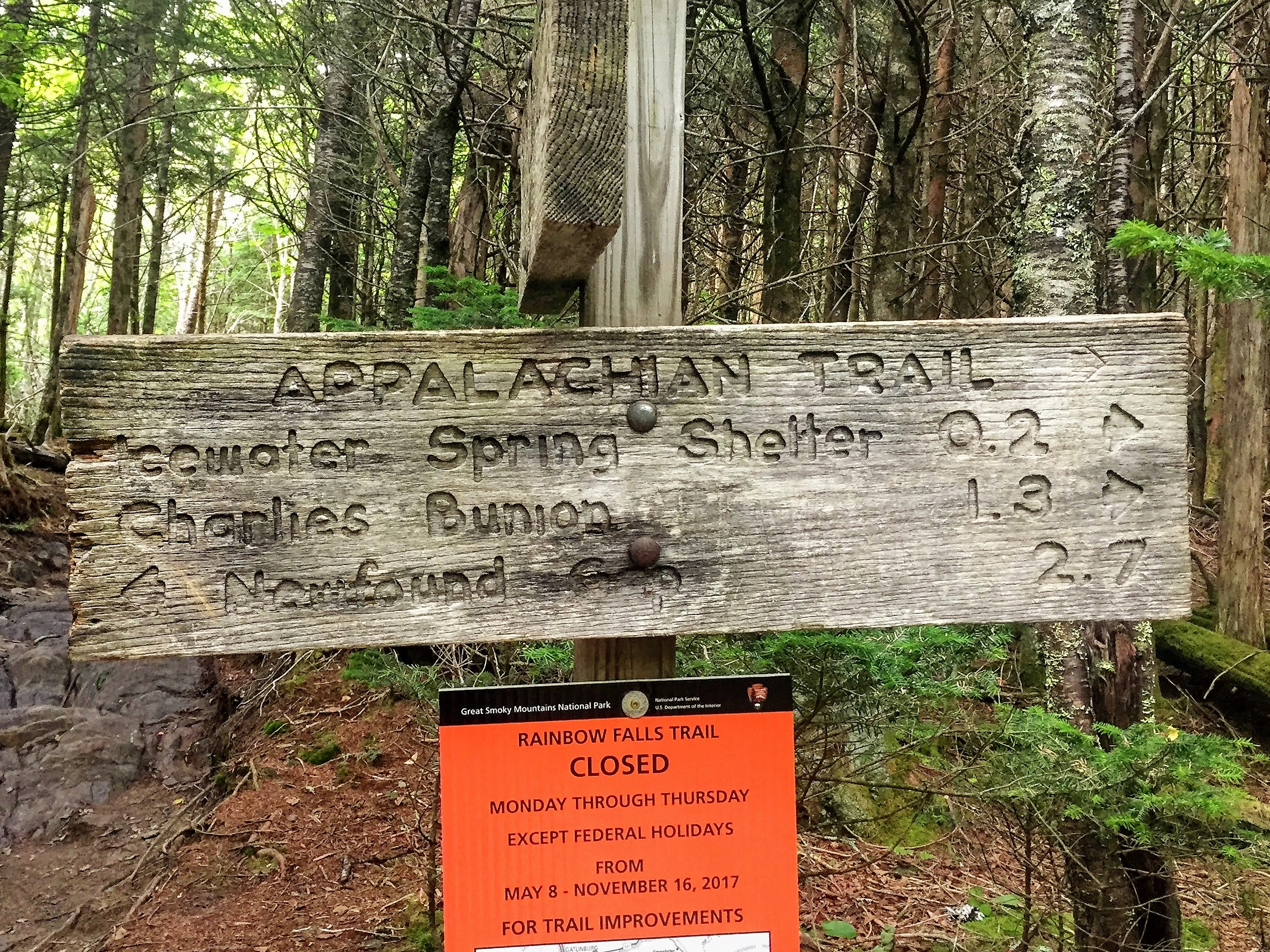 You are currently viewing 2017 Appalachian Trail Trail – New Found Gap to Charlie’s Bunion